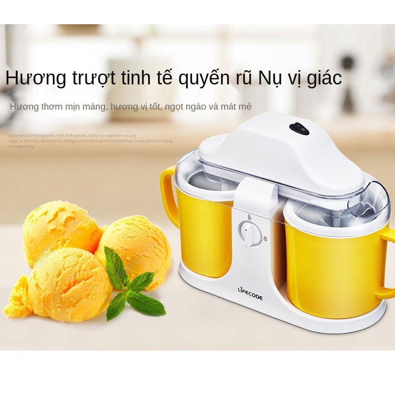 Máy làm kem tại nhà sữa chua tự động mini tươi