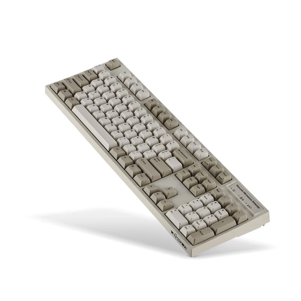 Bàn Phím Cơ Không Dây Bluetooth Chính Hãng LEOPOLD FC900RPD White Grey Bảo Hành 24 Tháng