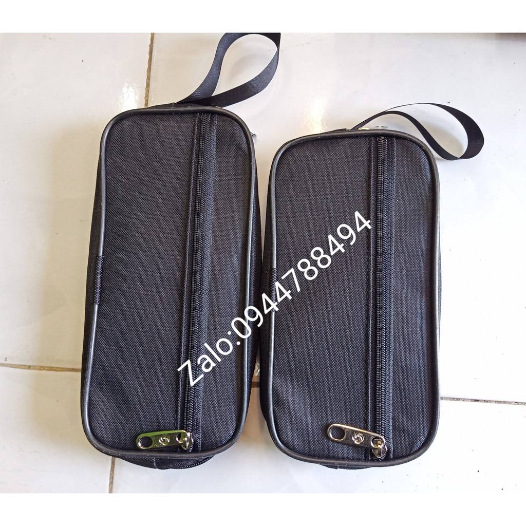Combo 2 túi đựng đồng hồ (ampe kìm, VOM ) dầy 3 lốp cao cấp