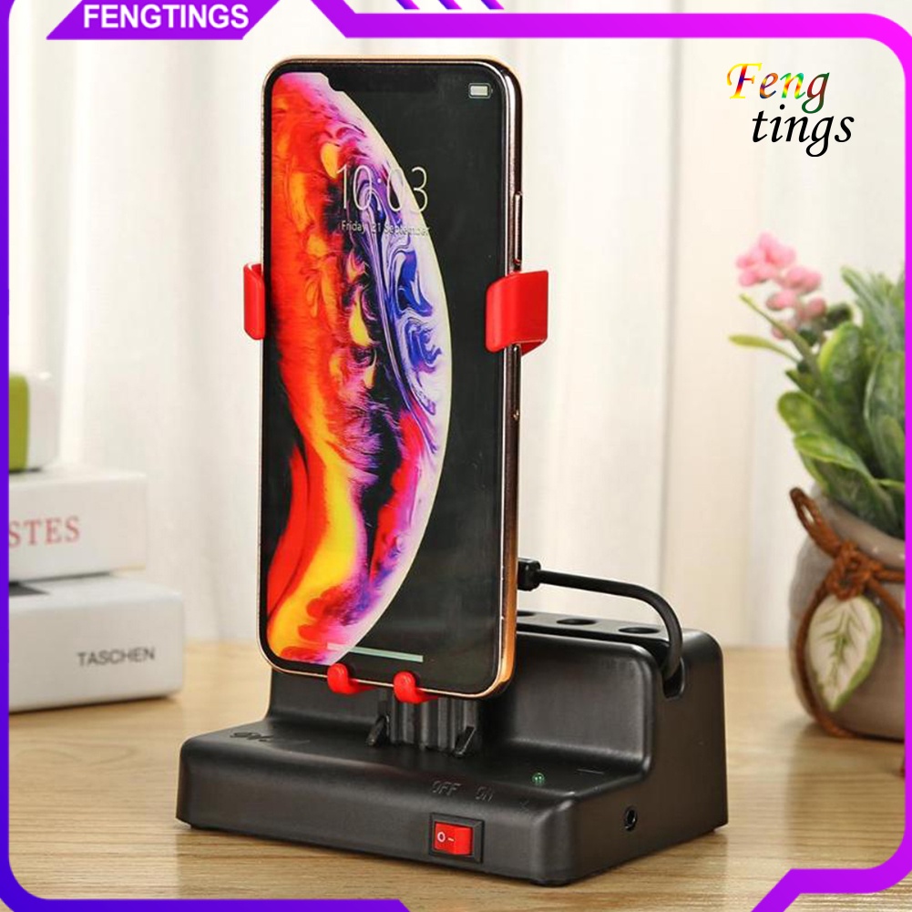 Máy đếm bước tự động không gây tiếng ồn gắn điện thoại kèm dây cáp usb