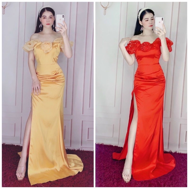 ĐẦM DẠ HỘI BẸT VAI VOAN MỸ KẾT KIM SA SANG CHẢNH (NB25-DẠ HỘI ĐẸP MÊ LY🔥)