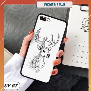 Ốp lưng iPhone 7 Plus/ 8 Plus - lưng nhám viền dẻo
