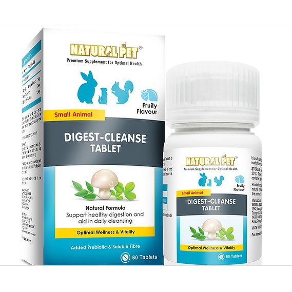 Detoxing_Viên Giải độc cơ thể sử dụng cho chó và mèo Digest cleanse tablet