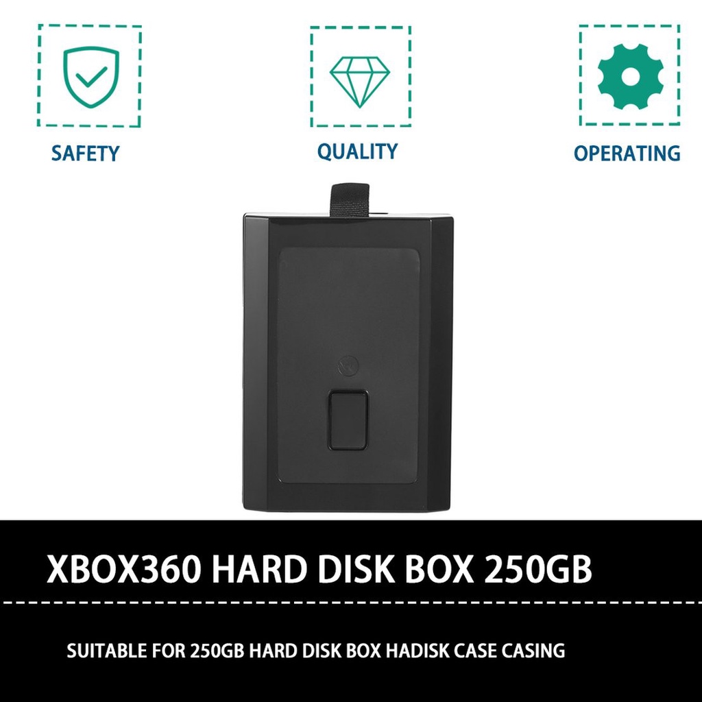 Hộp Đựng Ổ Cứng Hdd 250gb Cho Xbox 360 | BigBuy360 - bigbuy360.vn