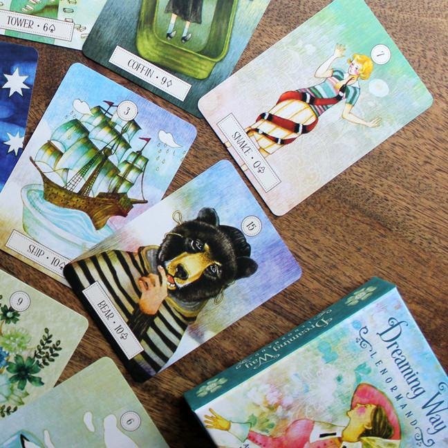 Bài Lenormand Dreaming Way Lenormand Tặng Đá Thanh Tẩy C101