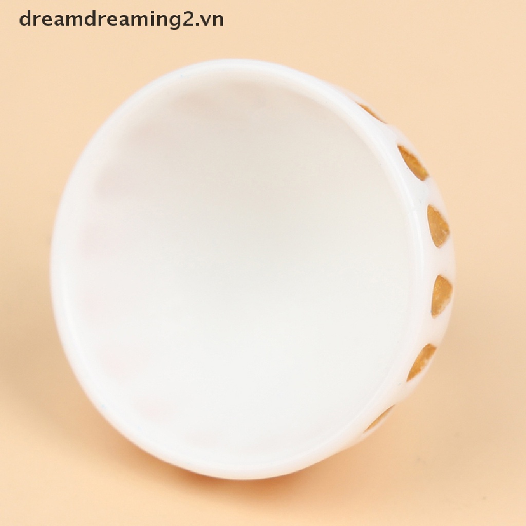 Set 4 món mô hình đồ chơi nhà búp bê mini hình tròn 2.vn 1/12