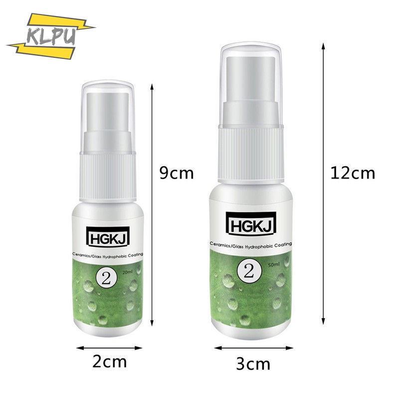 Bình Xịt Nano Chống Nước Mưa Cho Gương Chiếu Hậu Xe Hơi Klpu 20 / 50ml Hgkj-2