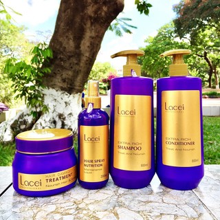 Hấp dầu Lacei 500ml phục hồi tóc hư tổn