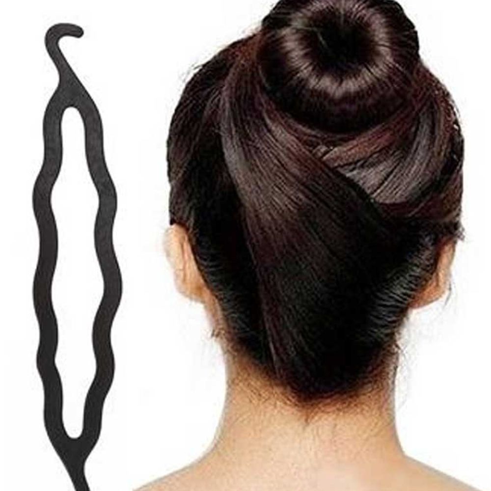 Bộ 4 Dụng Cụ Tạo Kiểu Tóc Bằng Nhựa Thời Trang