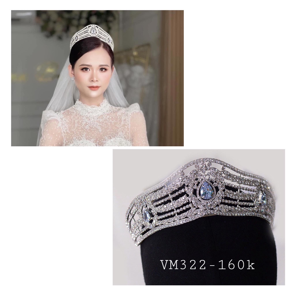Vương miện cô dâu VM322-160k