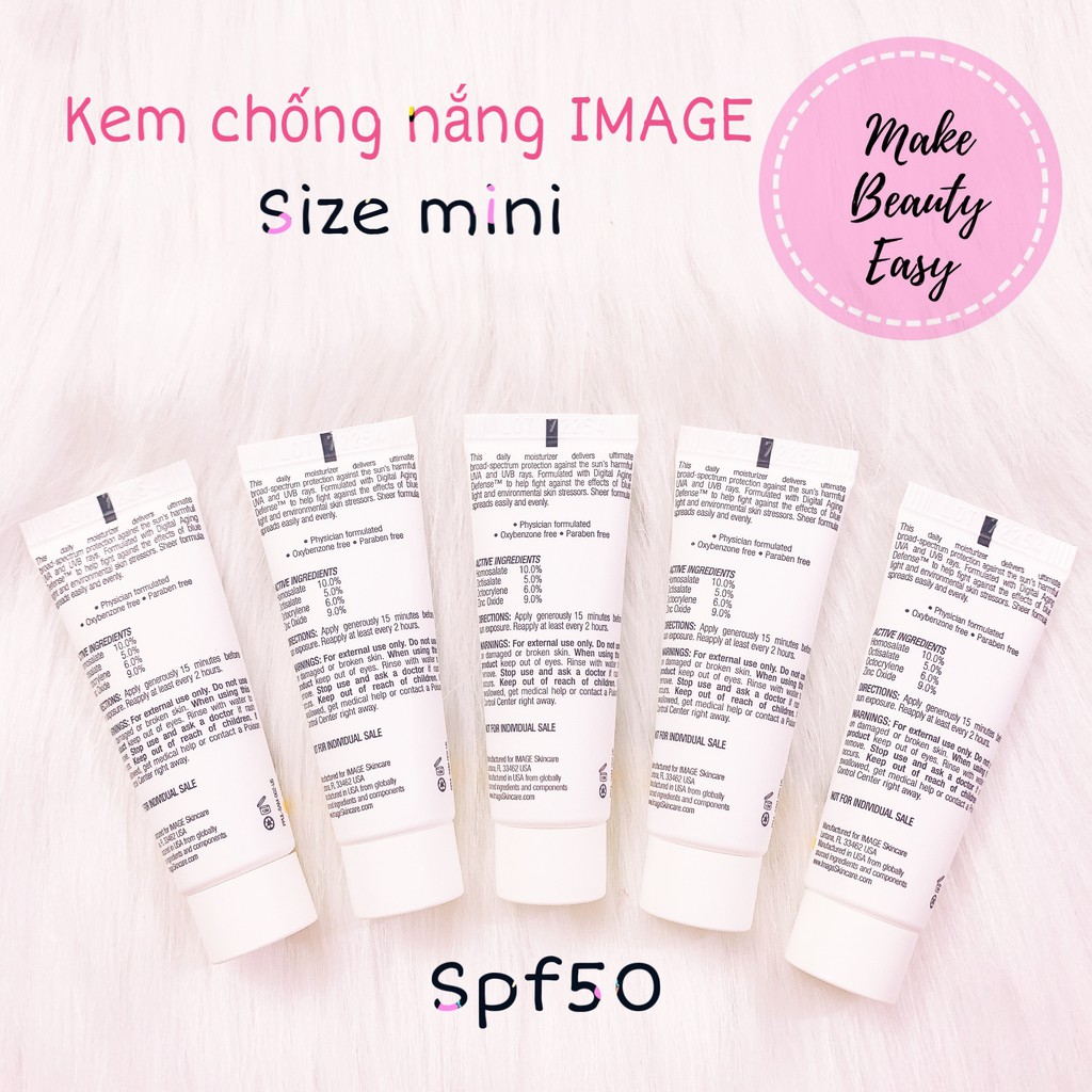 [CHÍNH HÃNG] Kem chống nắng Mini - IMAGE PREVENTION SPF 30+ 32+ 50+ (7g)