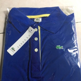 Áo cá sấu trơn nữ