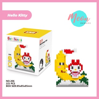 Xếp hình Hello Kitty - Miniblock lego hello kitty size S