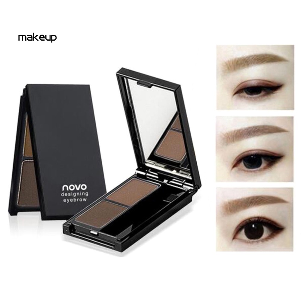 [Hàng mới về] Phấn kẻ mày NOVO chống thấm nước lâu trôi chống thấm mồ hôi 2 trong 1 | BigBuy360 - bigbuy360.vn