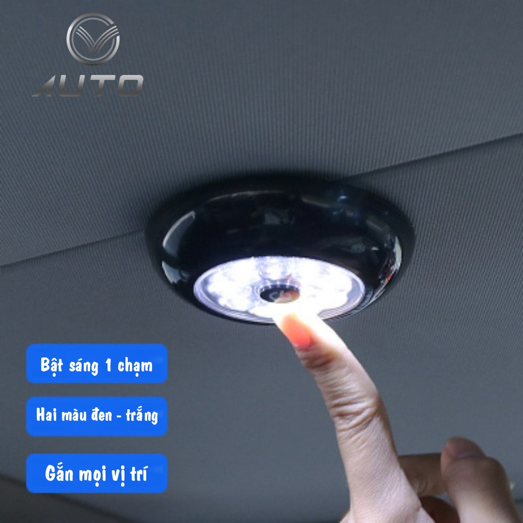 Đèn led đa năng gắn trần ô tô, cốp xe không dây