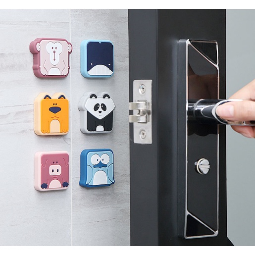 Miếng chặn cửa chống va đập hình thú đáng yêu DIY - MyNa Mart