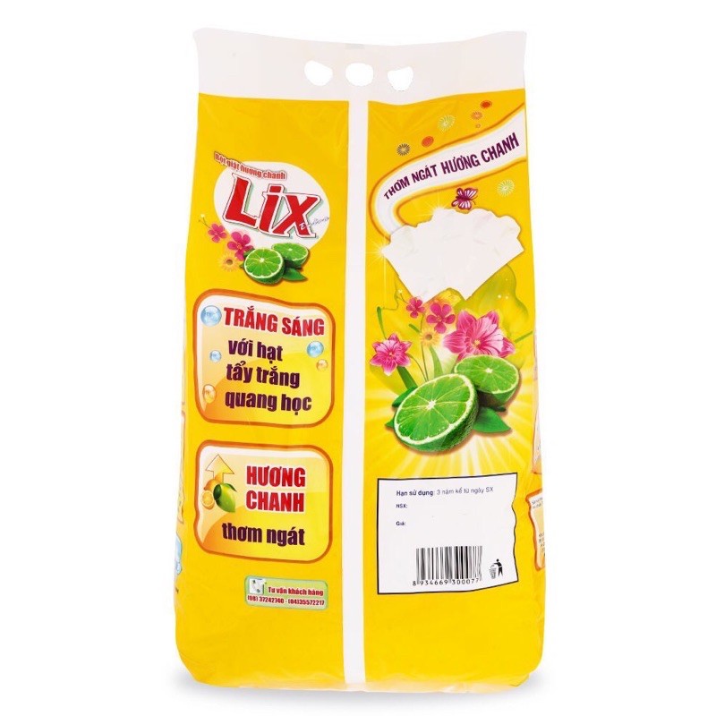 Bột giặt Lix Siêu Sạch gói Extra 260g/Chanh 300g Giao Ngẫu nhiên