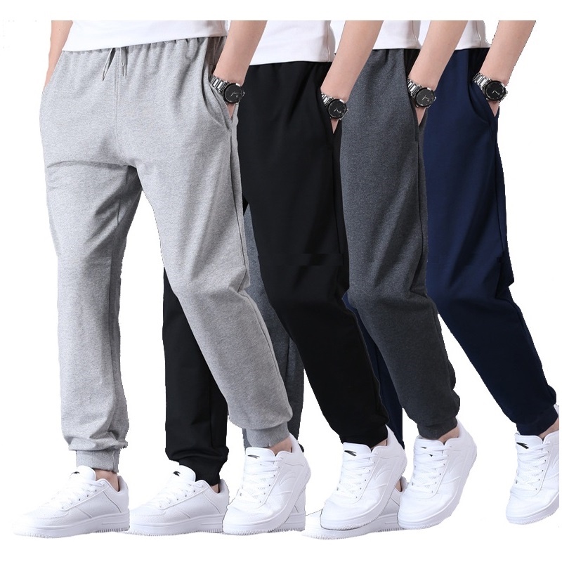 Quần Jogger Nam Thun Da Cá mềm mịn Ống Bó Có Big Size