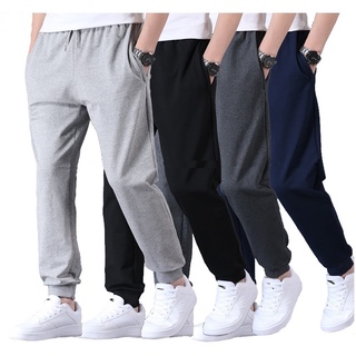  Quần Jogger Nam Thun Da Cá mềm mịn Ống Bó Có Big Size 