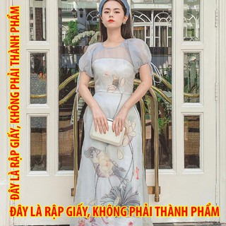 Rập giấy 30064 - Áo dài Nàng Thơ Linn Design