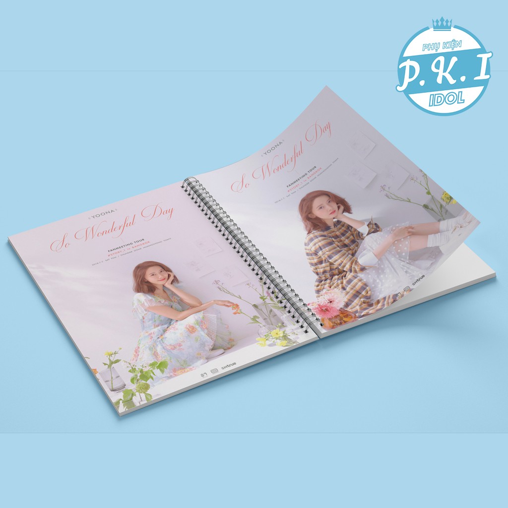 Bộ Photobook Album ảnh Siêu Xinh Đẹp Của SNSD YONA - QUÀ TẶNG K-POP