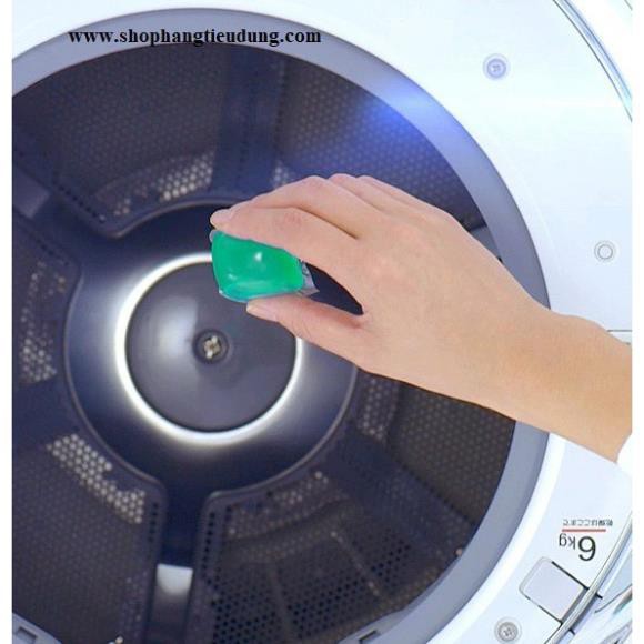 VIÊN GIẶT XẢ GEL BALL 3D DIỆT KHUẨN CHÍNH HÃNG viên nước giặt xả sẽ giúp đánh bật vết bẩn, làm trắng vượt trội
