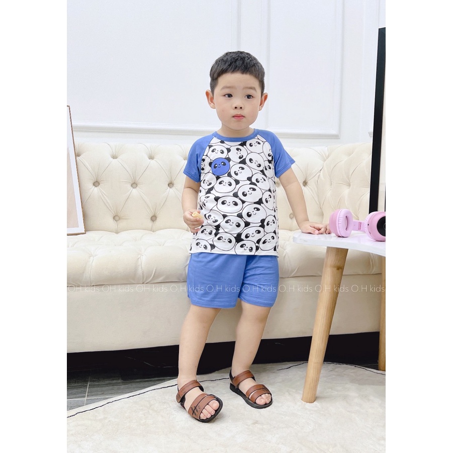 Bộ cộc tay thu lạnh cho bé, quần áo ngắn tay, thời trang trẻ em 5 hình 7-18kg QN1