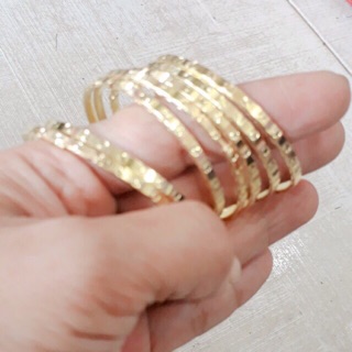 Bộ vòng ximen vàng đồng nguyên chất 7chiếc