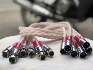 Jack XLR,canon Palic mạ bạc cao cấp