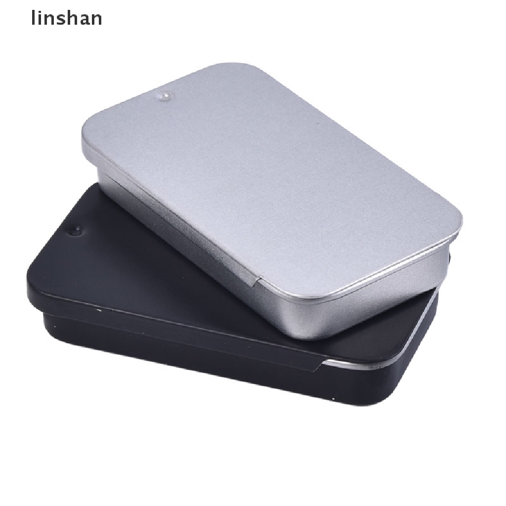 Hộp sắt mini có nắp trượt di động tiện dụng