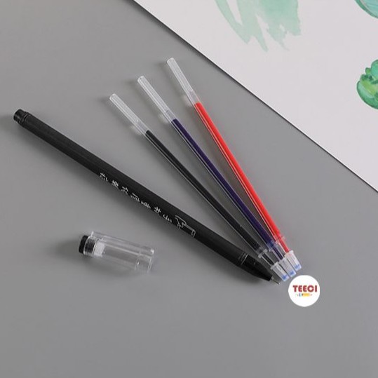 &lt;Video Review&gt; Set 50 Ngòi Bút Bi Bấm Ngòi Bút Bi Nước Ngòi Bút Macaron Ngòi Bút Vẽ 0.38mm D148