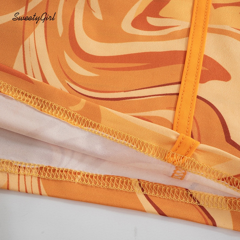 Đầm Midi Sát Nách Ôm Eo In Họa Tiết Nhiều Màu Sắc Thời Trang 2022 Cho Nữ