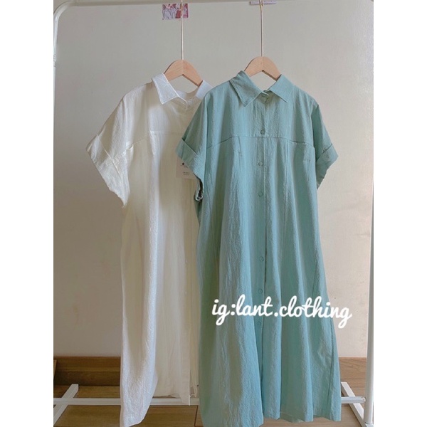 Váy sơ mi tay gập 1279