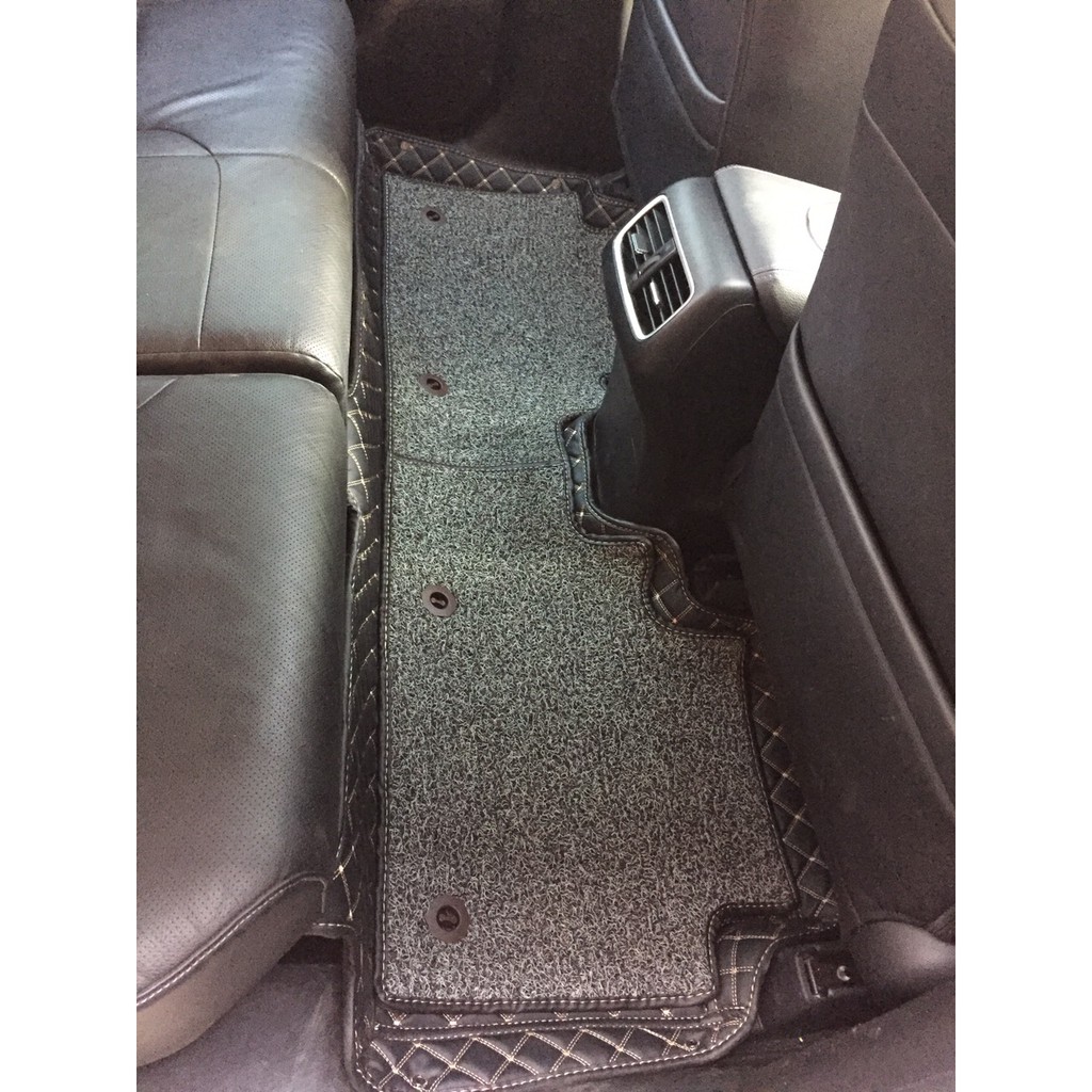 Thảm lót sàn ô tô 6D Honda Crv (2012-2017) - Da PU cao cấp, Không mùi, Giảm 20% tiếng ồn