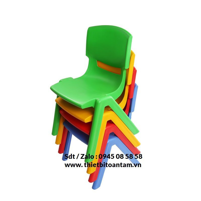 Giá rẻ nhất Ghế nhựa trẻ em phù hợp cho bé tuổi mầm non ngồi chơi, ăn, học
