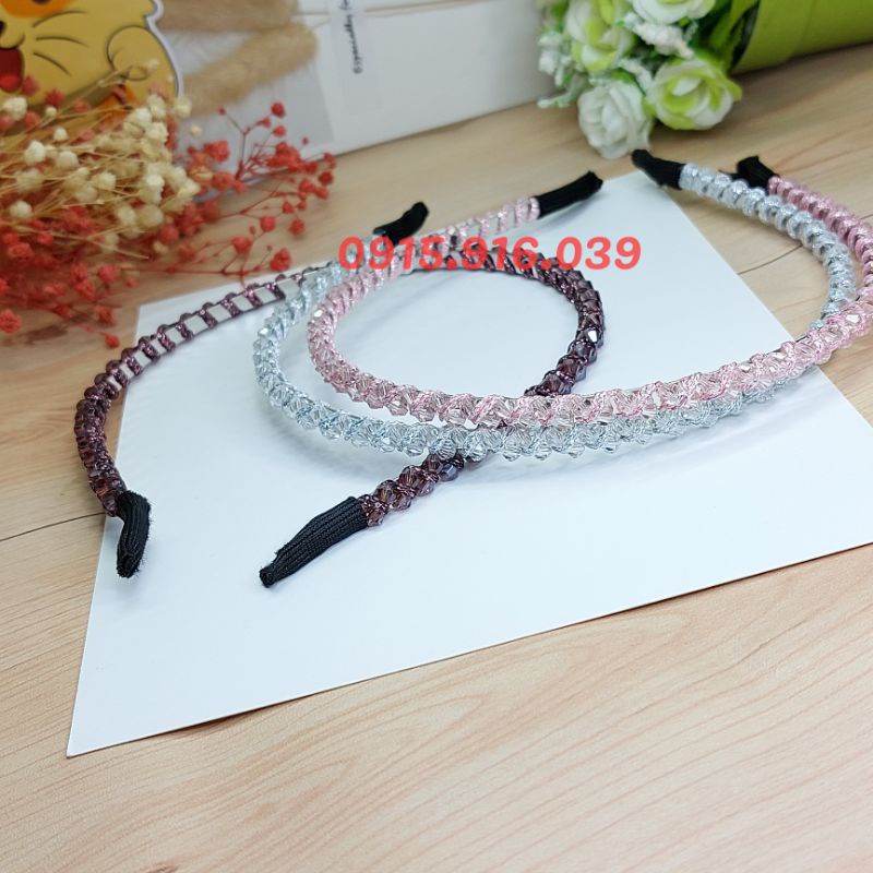 Cài Tóc Bờm Tóc Pha Lê Thời Trang