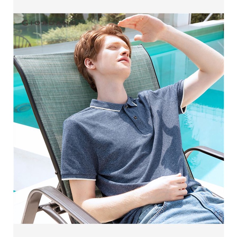 [ Mã 12FASHIONSALE1 giảm 10K đơn 50K ] Áo thun polo GIORDANO 01011425 tay ngắn thời trang cho nam | BigBuy360 - bigbuy360.vn