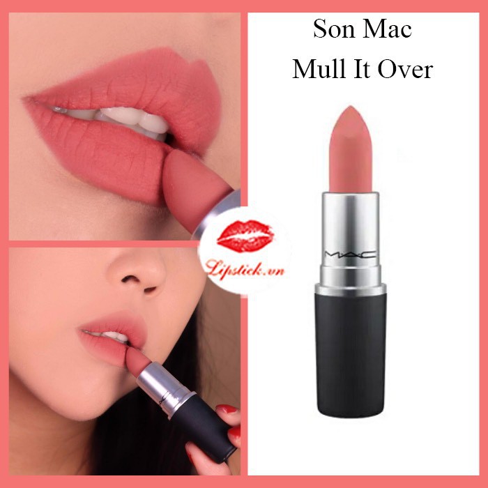 [Chính Hãng] Son MAC Full Size Bản Matte, Powder Kiss Tặng Kèm Mask