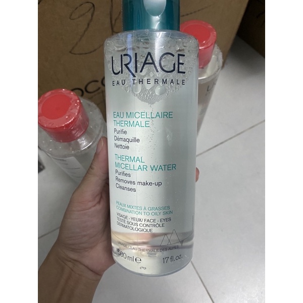 Tẩy trang URIAGE Eau Micellaire Thermale 500ml (Bill Pháp Nội Địa)