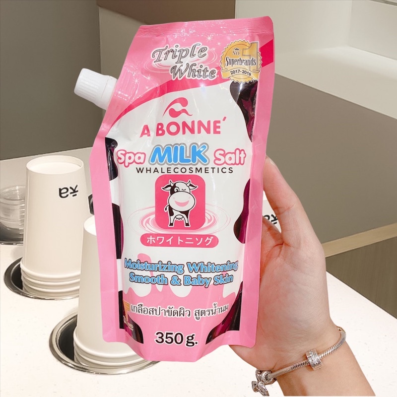 Muối Tắm Tẩy Tế Bào Chết Chiết Xuất Sữa Bò A Bonne Spa Milk Salt