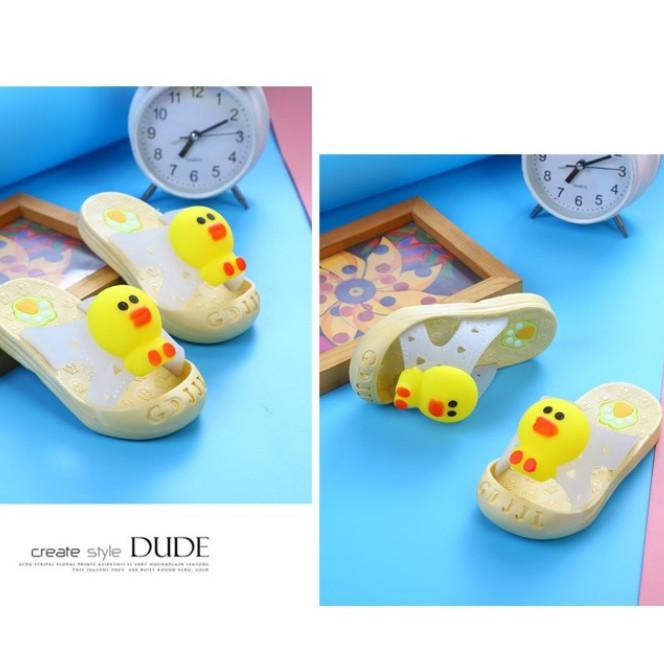 Giày Sandal Hình Gấu Brown Cony Sally Line Đáng Yêu Dành Cho Trẻ 5.5 Dễ Thương