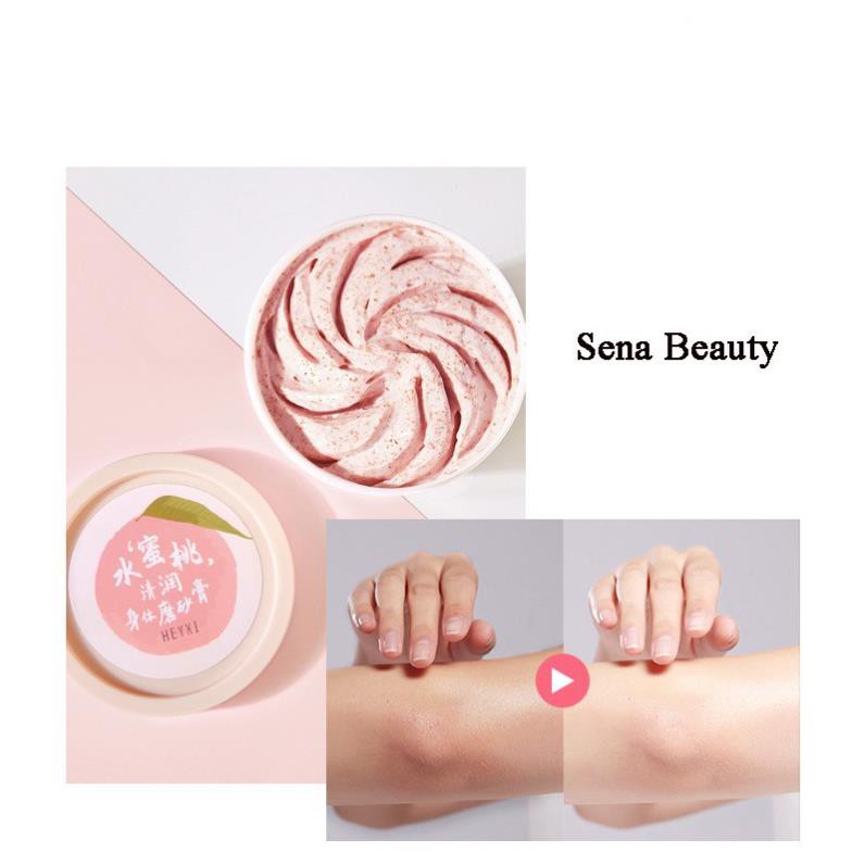 Hộp Body Scrub HEYXI Đào MINI 200G Loại Bỏ Tế Bào Chết Hàng Nội Địa Trung KING DC | BigBuy360 - bigbuy360.vn