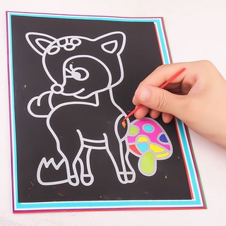 Giấy Vẽ Tranh Màu Ngẫu Nhiên 13*9.5 CM Cho Bé