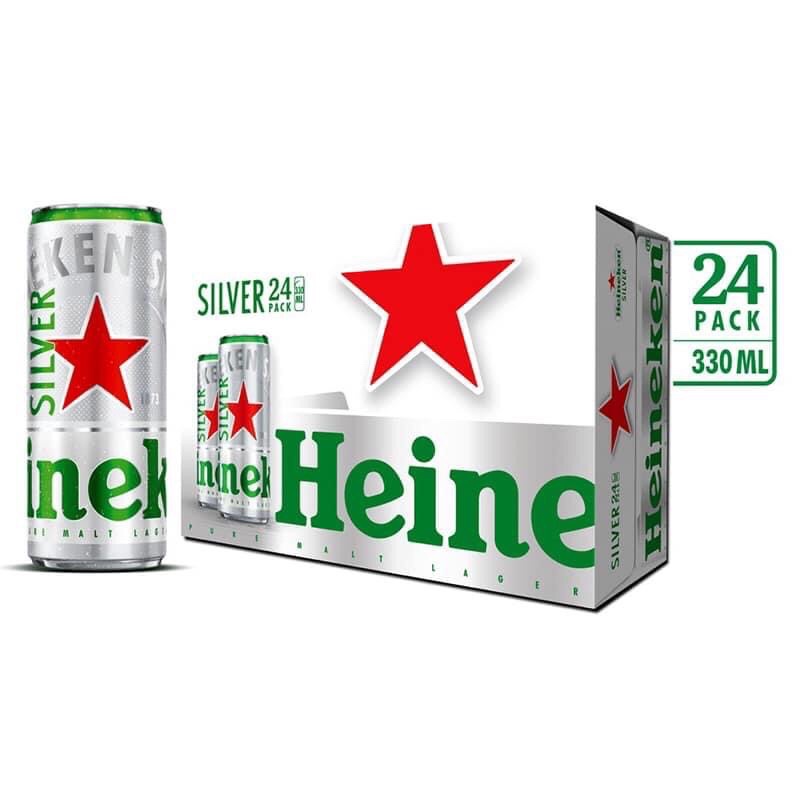 Bia Heineken Silver 330ml lon cao Chang's Food