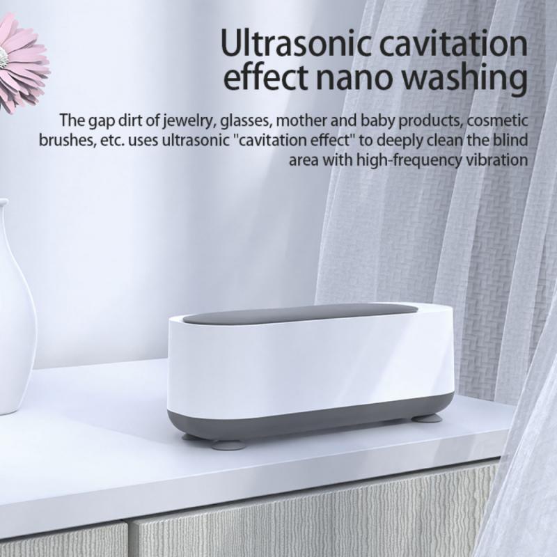 Multifunctional Ultrasonic Cleaner Ultrasonic Bath Jewelry Glasses Jewelry Cleaning Machine Ultrasound Jewelry Cleaner Home