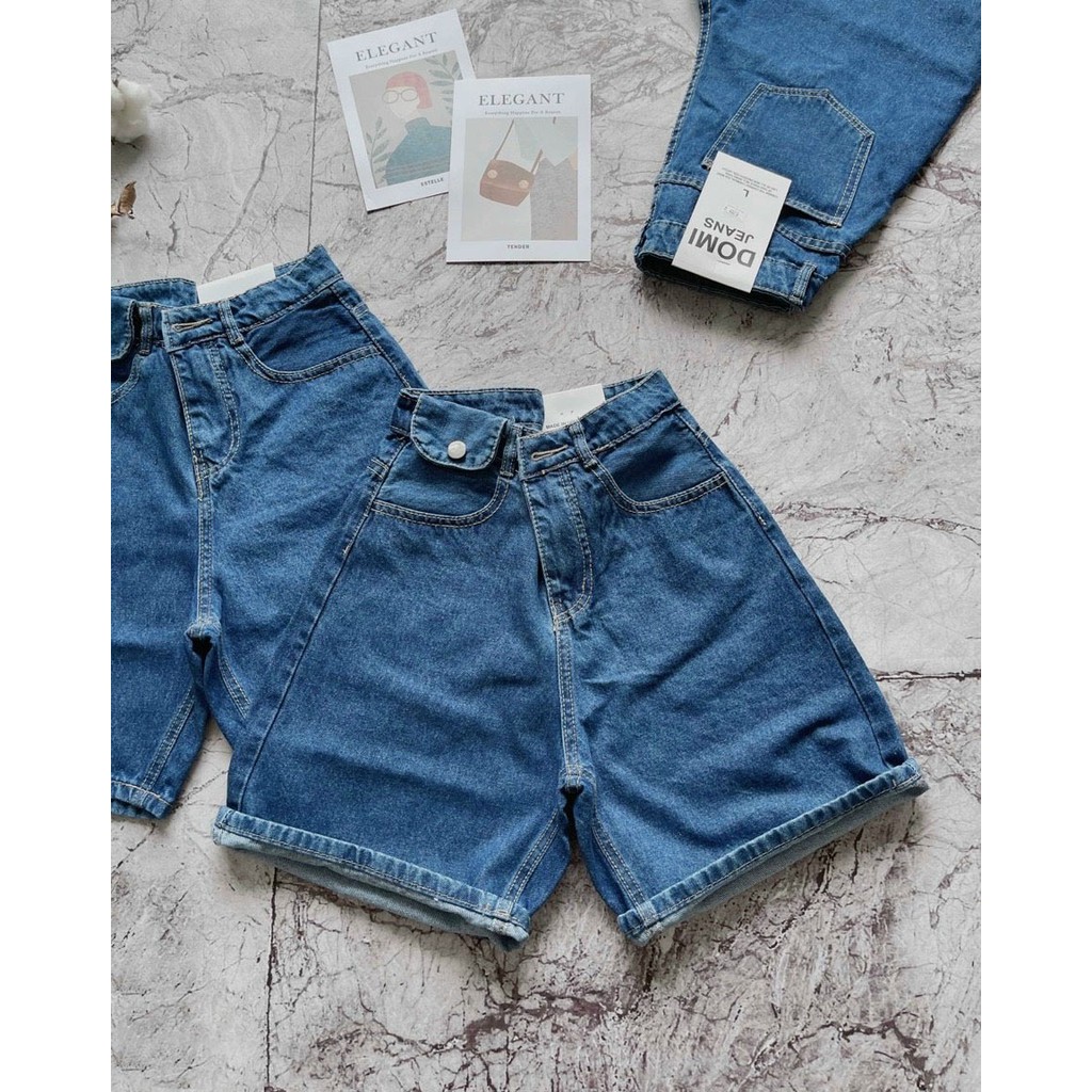 Quần short jean nữ HANOIJEAN - Quần đùi nữ cao cấp hàng VNXK QS010 | BigBuy360 - bigbuy360.vn