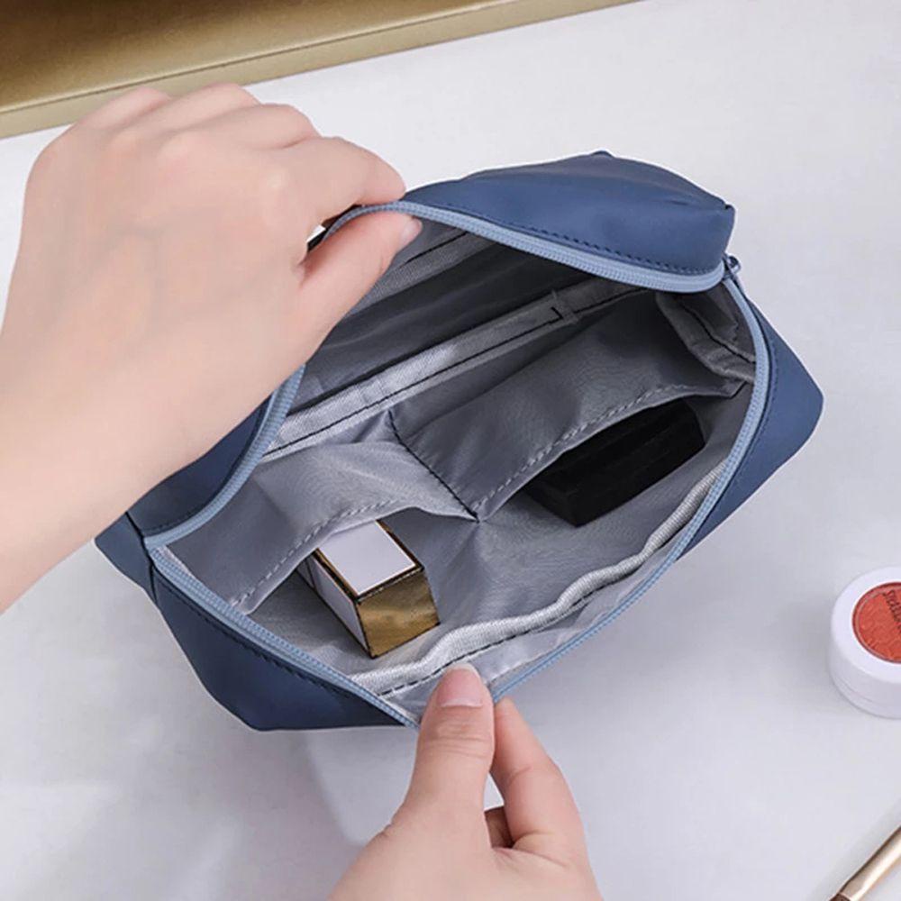 OCEANMAP Túi Đựng Đồ Trang Điểm Da PU Chống Thấm Nước In Hoạt Hình Dễ Thương Cho Bạn Gái