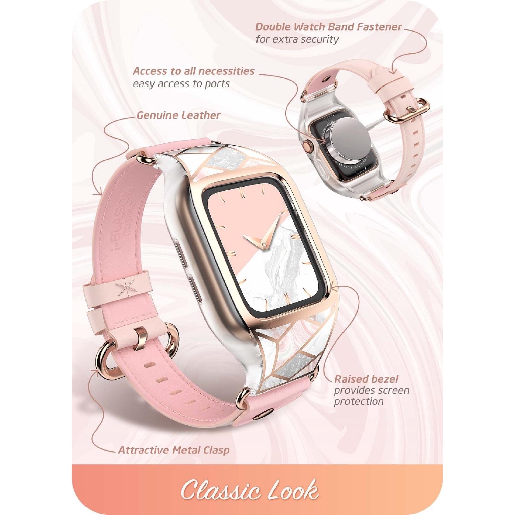 Vỏ Bảo Vệ Cosmo Với Dây Đeo Có Thể Điều Chỉnh Phong Cách Thể Thao Cho Apple Watch 40/44mm Series 4/5