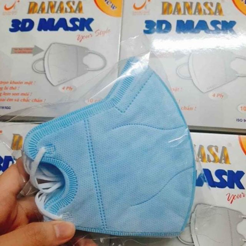 Khẩu Trang Danasa 3D Mask (Hộp 10 Cái)
