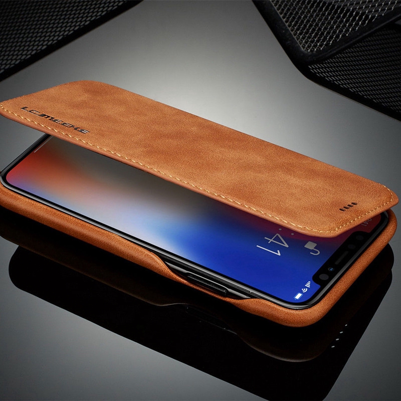 Bao da điện thoại kiểu dáng sang trọng thích hợp cho Iphone 6 6s 7 8 Plus X Xs Xr Xsmax 11 11pro Max Se 2020